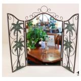 Kenfield Metal Hinged Wall Mirror