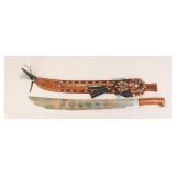 Ceremonial Machete W/Sheath