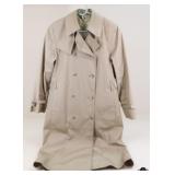 Ladies Size 10 London Fog Trench Coat