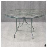 Patio Table w/ Glass Top