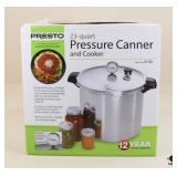 NEW Presto 23-Quart Pressure Canner & Cooker