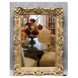 Large Vintage Mirror in Ornate Frame