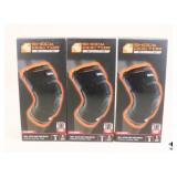 Sz Sm Shock Doctor Elite Knee Braces / 3 Pc NIB