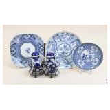 Takahashi + Blue & White Plates +