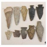 Arrowhead Collection / 10 pc