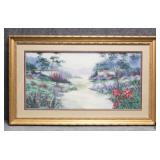 Large Original Painting Signed  L.Skylar Brown