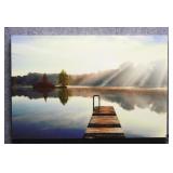 'On the Juniper Lake' Print on Canvas