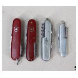 Solo, Victorinox Swiss Army Knives / 4 Pc