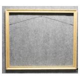 Open Framed fits (38' w 32' h) Gold tone