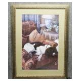 'Hazel' Dog Print by Diana Calvert