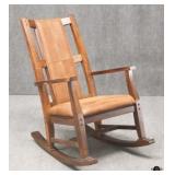 Sedona Farmhouse Wood Rocking Chair
