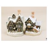 David Winter Cottage Figurines / 2 Pc