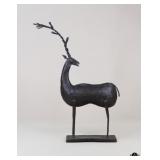 Metal Elk Sculpture