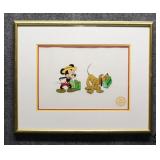 Disney 'Mr Mouse takes a trip' Serigraph 1940