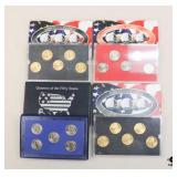 Uncirculated Quarter Collection/ 4 Sets