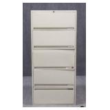 5 Drawer Filing Cabinet