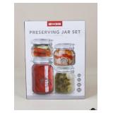 AR+Cook Perserving Jar Set / 4 Pc NIP