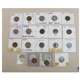 1895-1948 Coin Collection- 19 pc