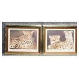 'Leopard & Cheetahs' S/N Prints by C.Beckendorf