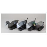 Flambeau Resin Decoy Ducks / 4 Pc