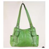 Tignanello Green Leather Purse
