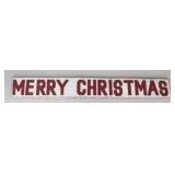 Rustic Wood Merry Christmas Sign