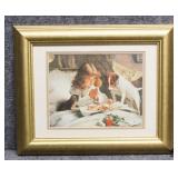 'Suspense' Print by Charles Burton