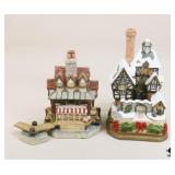 David Winter Cottage Figurines / 2 Pc
