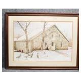 'Winter Geese'Print by Dan Campanelli 1985