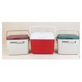 Coleman, Rubbermaid Coolers / 3 Pc