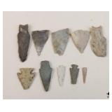 Arrowhead Collection / 10 pc