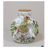 CA Pottery Painted & Signed Ceramic Cookie Jar