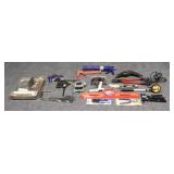 Painting Supplies, Clamps, Hand Tools +