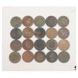 Indian Head Penny Collection / 20 Coins