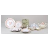 Fitz & Floyd, Kuba Porzellan Seashell Dishware