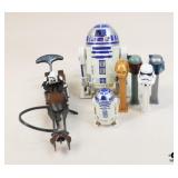 Star Wars Figures/Pez Dispensers / 7 Pc