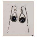 Sterling Earrings w/ Stones