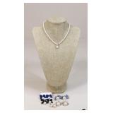 J. Crew & Talbots Bow & Pearl Jewelry - 6 pc