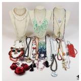 Costume Necklaces/ 29 Pc