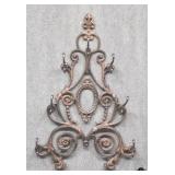 4ft Wall Mounted Metal Coat Rack