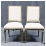 Pair of Restoration Hardware Chairs