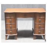 Vintage Double Pedestal Desk