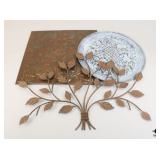 Metal Wall Decor / 3 Pc