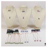 Necklace & Earring Sets/ 18 Pairs