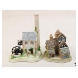David Winter Cottages Collectible Figures/ 2pc