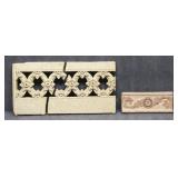 Architectural Style Wall Panels & Shelf / 3 pc