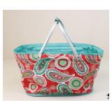 Mainstays Fabric & Metal Tote Basket