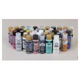 FolkArt, Americana + Acrylic Paint / 43 Pc