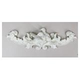 Pacific Rim Chalk Ware Double Bird Wall Decor
