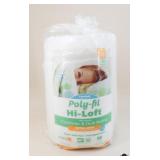 King Size Poly-fil Hi-Loft Quilt Batting NIP